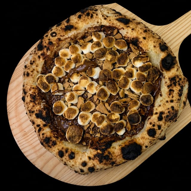 S'mores Pizza.
